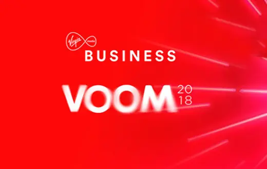 Nick Ganzha, CEO at Acumen International pitches the Global Employer of Record solution at the Virgin VOOM Semi-Final 2018