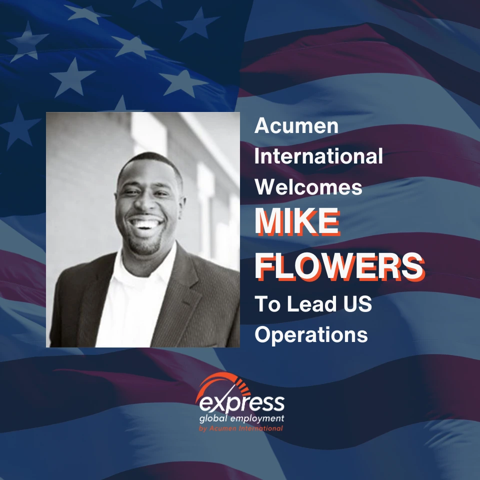 Acumen International Welcomes Mike Flowers to Lead US Operations
